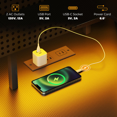 59" L Shaped Desk with Storage