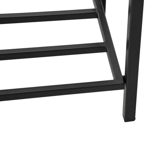 PE Rattan Wicker Raised Flower & Vegetable Planter, Rack Shelf Box