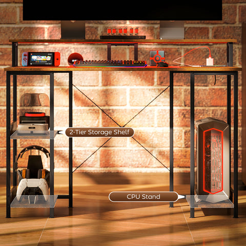 Computer Desk with Storage