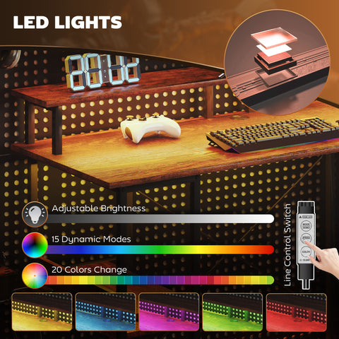 Computer Desk with Storage