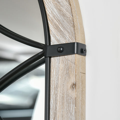 36.5" x 23.5" Large Farmhouse Wall Mirror