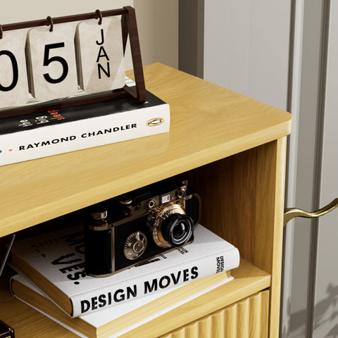 Shoe Cabinet Storage For Entryway Hidden Shoes Storage Cabinet With 2 Flip Drawers, Tall Free Standing Shoe Organizer Rack For Foyer, Hallway. Natural,31.6'' L X 9.6'' W X 40'' H.