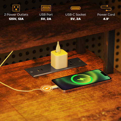 Computer Desk with Storage