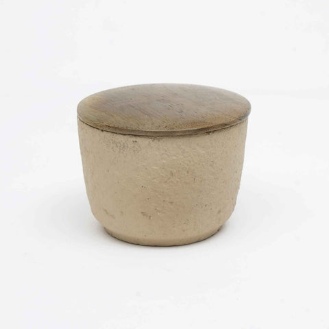 Jar Candle Ecomix Wax Fill With Wooden Lid Mimosa, 7oz