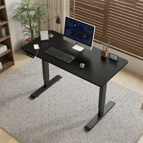 Electric Standing Desk Height Adjustable Desk For Home And Office Computer Table Gaming Desk Modern Luxiury Table 55  Lift-up Desk