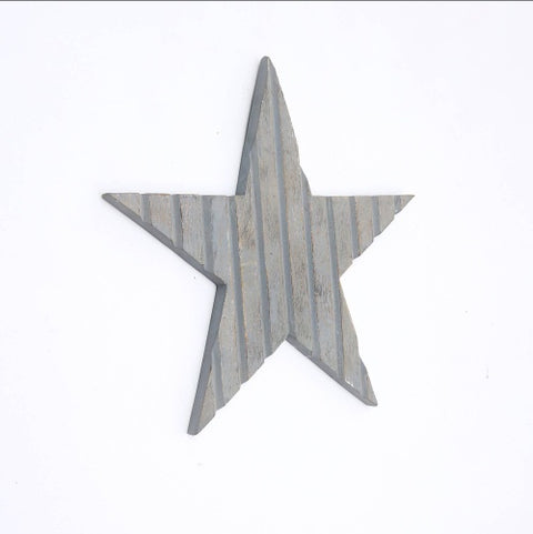 Star Shaped Handmade Wooden Wall Decoration